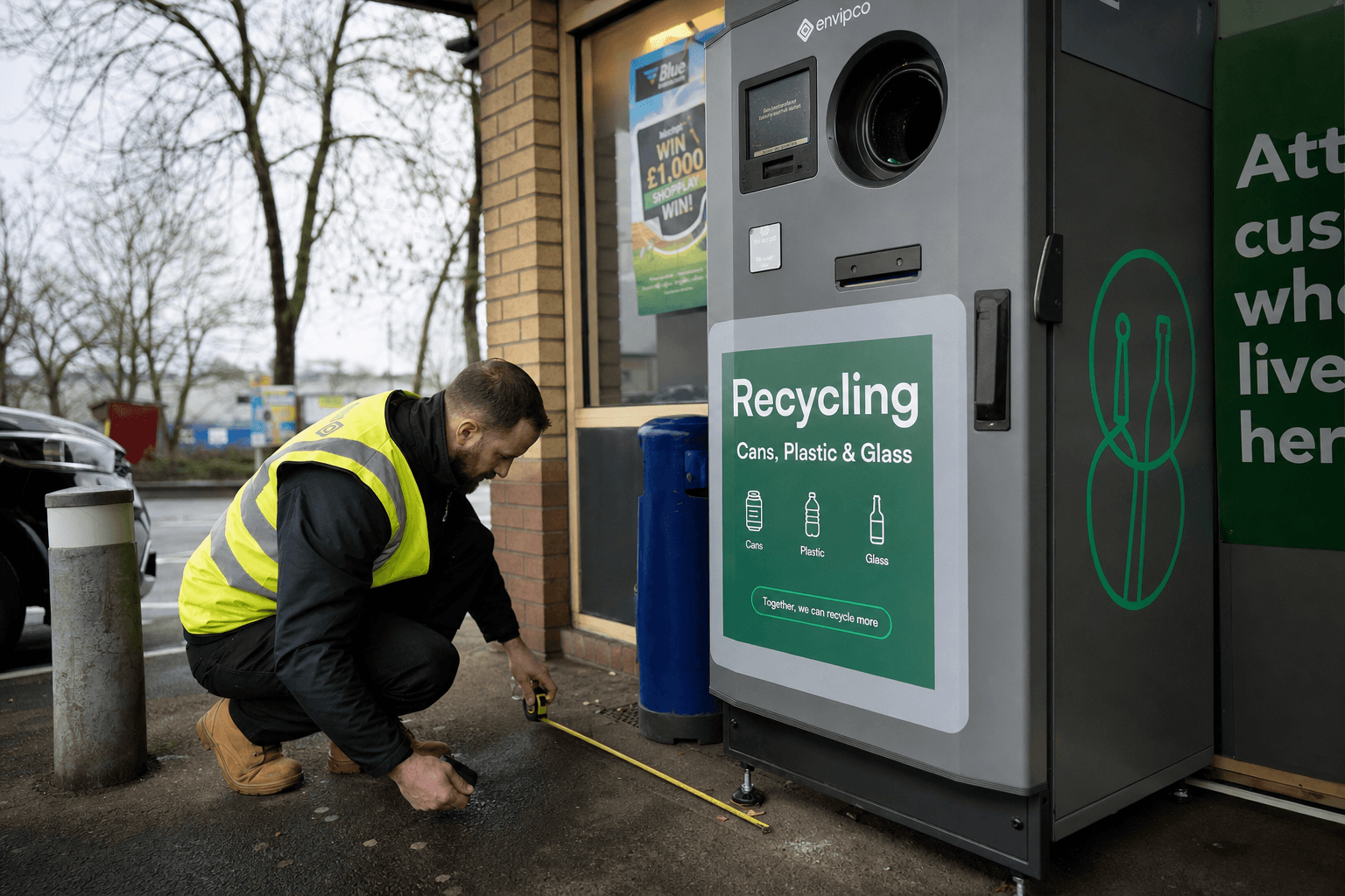 What Size Shelter Does a Reverse Vending Machine Need?