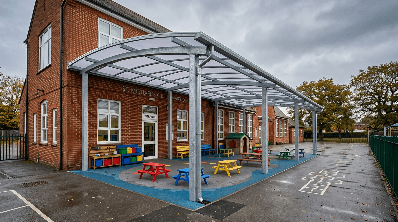 School Canopy vs Covered Walkway: Which One Does Your School Actually Need?