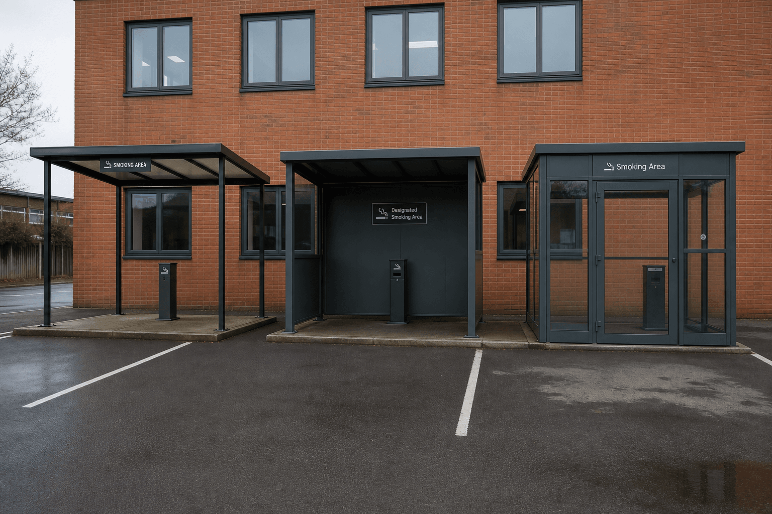 Types of Smoking Shelter: Canopy, Three-Sided or Enclosed? Which is Right for Your Site
