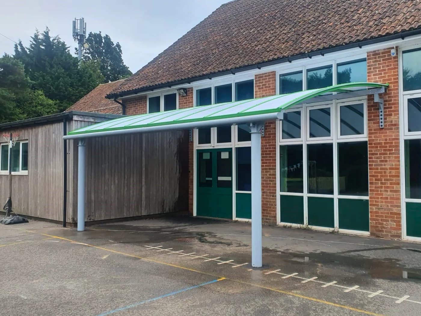 Highcliffe School canopy