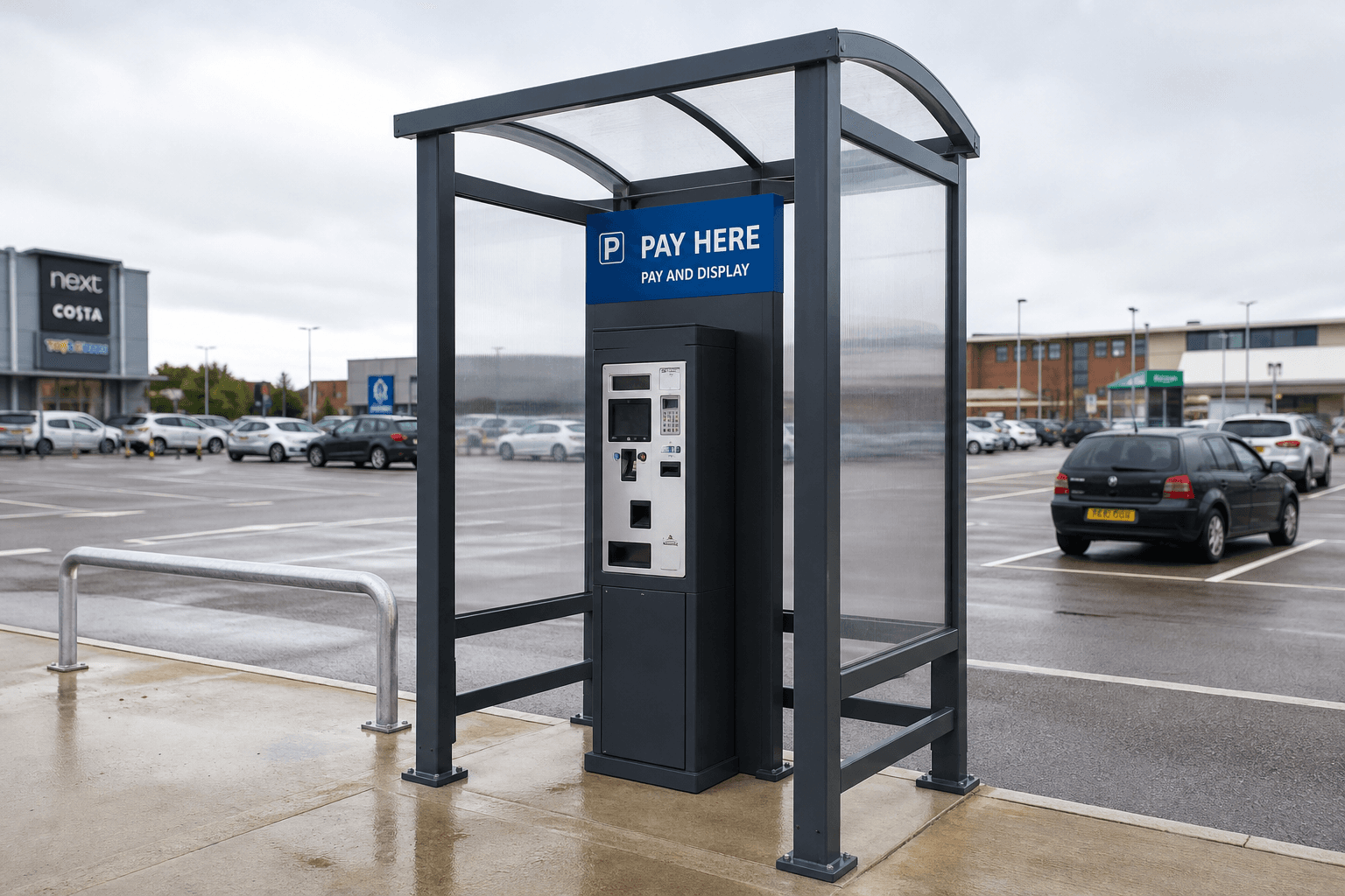 Ticket Machine Shelters - Protect Your Pay & Display Equipment